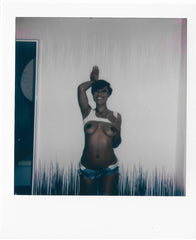 ART by Santodonato:  Charrdonnay Young 3 (limited edition) Polaroid picture signed by the photographer Santodonato