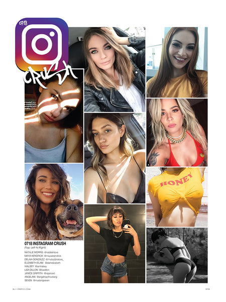 STRIPLV Issue 0718 with Noelle Monique, Chris Pratt, Bryce Dallas Howard, Gwen Stefani, Halsey, Avi Love, Cassidoria, Bhad Bhabie, Elizabeth Elam, Jennifer Millsap-Barnes, Janice Griffith, Maya Kendrick and more.
